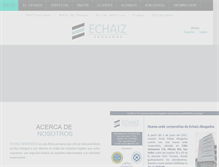 Tablet Screenshot of echaiz.com